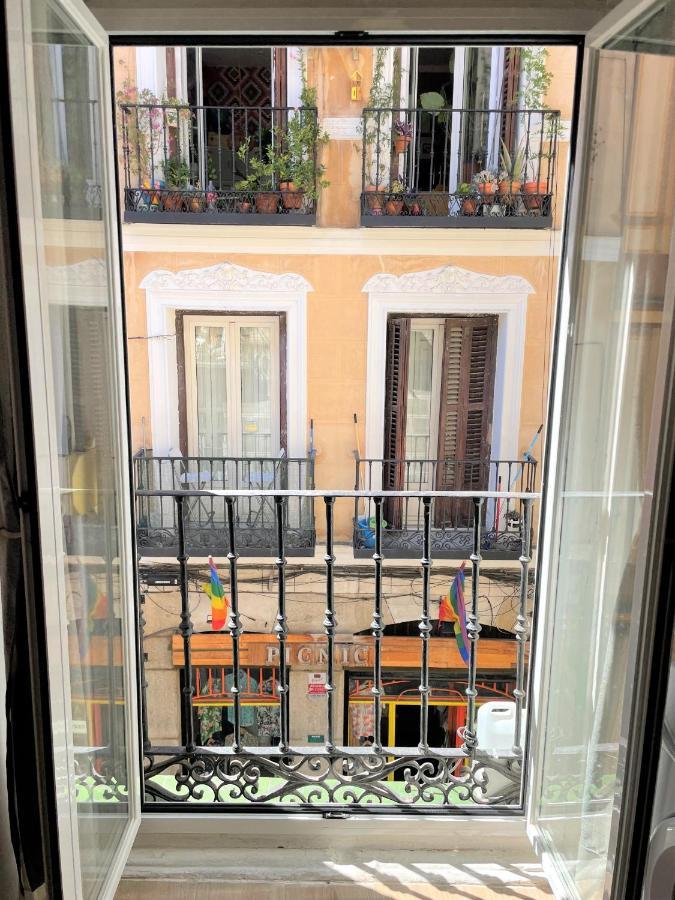 Apartamento Exterior Con Balcon En El Corazon De Chueca, Gran Via Madrid Luaran gambar
