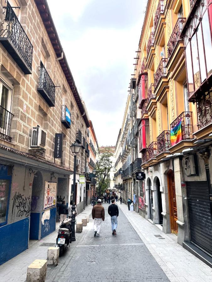 Apartamento Exterior Con Balcon En El Corazon De Chueca, Gran Via Madrid Luaran gambar