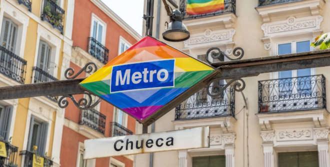 Apartamento Exterior Con Balcon En El Corazon De Chueca, Gran Via Madrid Luaran gambar